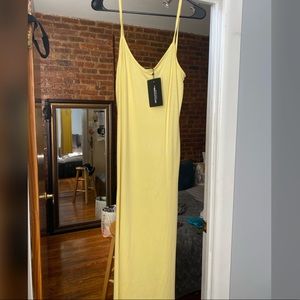 Yellow Midi Sundress